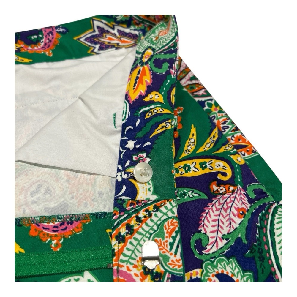 Ralph Lauren Sport Floral High Waist‎ Stretch Straight Leg Crop Pants Women's 36 - Picture 16 of 16